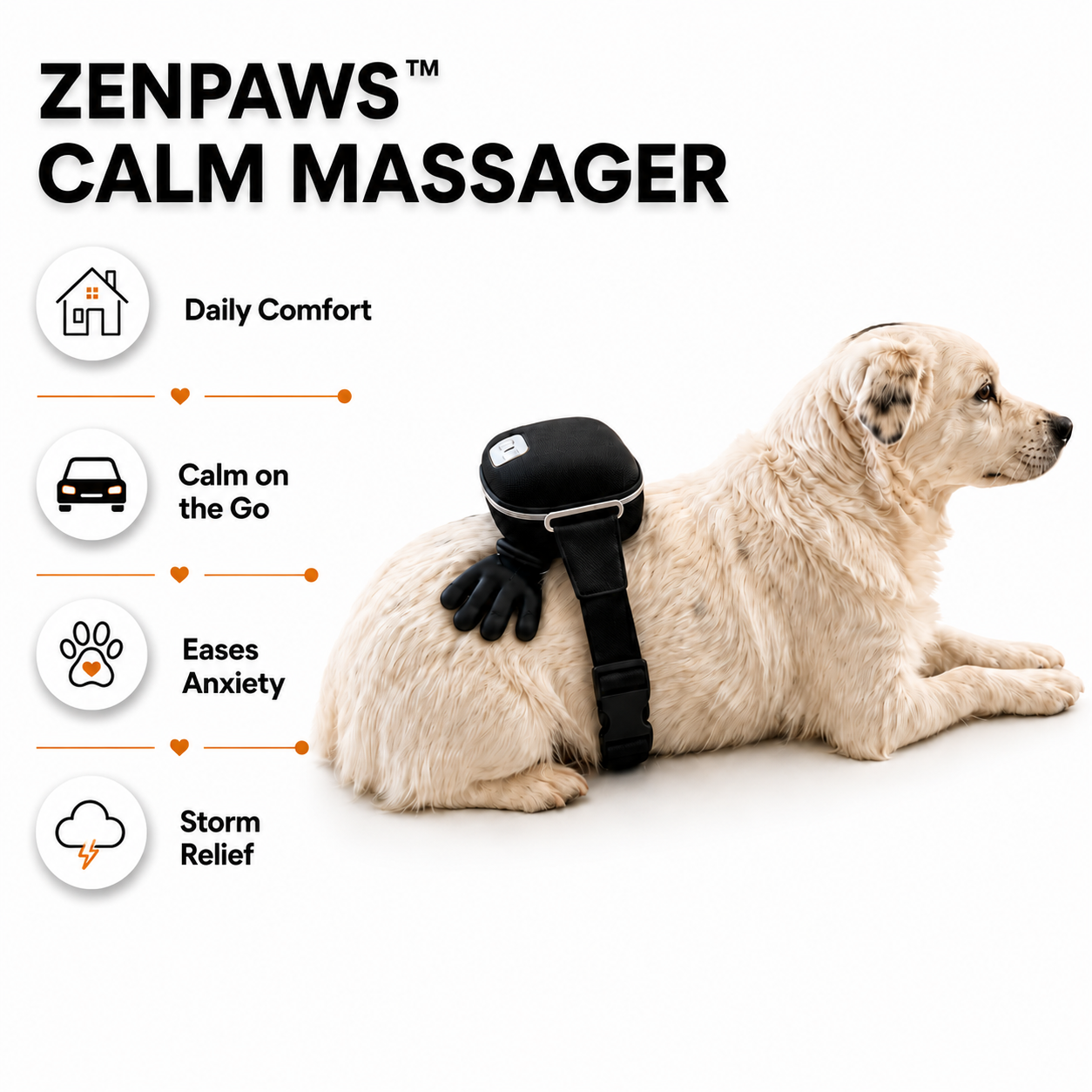 ZenPaws™ Relaxing Pet Massager