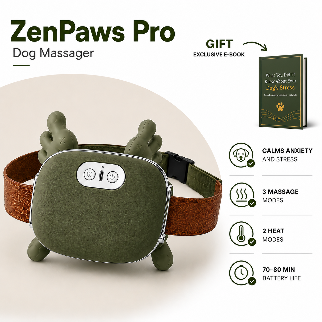 ZenPaws™ Relaxing Pet Massager