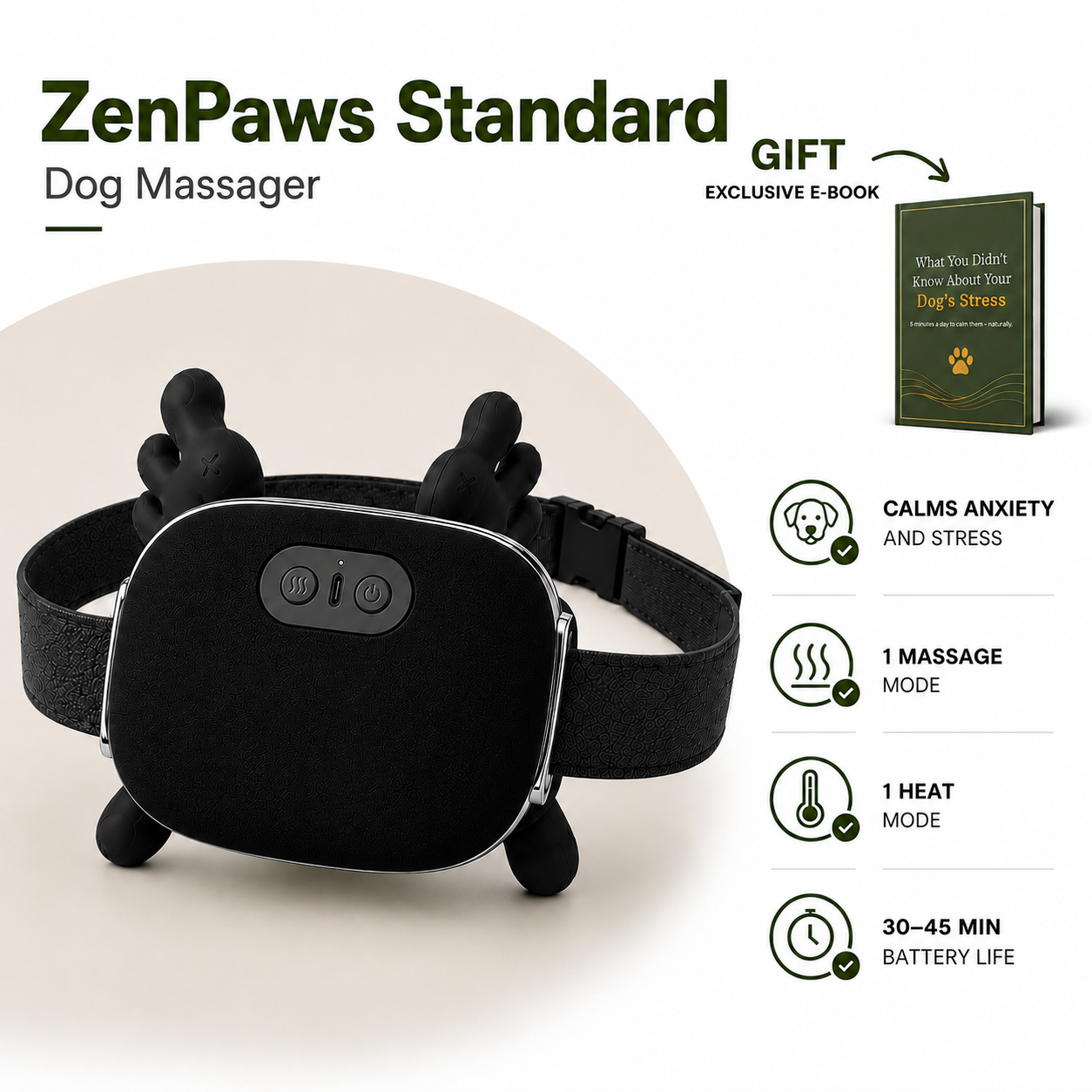 ZenPaws™ Relaxing Pet Massager